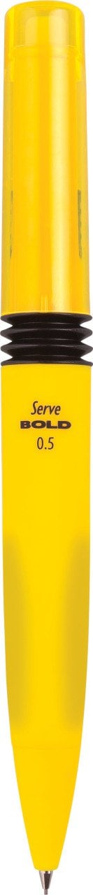 SERVE Bold Mekanik Kurşun Kalem 0.5 mm, Sarı