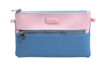 Serve S-Case Model 4 PU Çanta, Indigo - Pudra