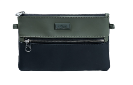 Serve S-Case Model 4 PU Çanta, Siyah - Haki