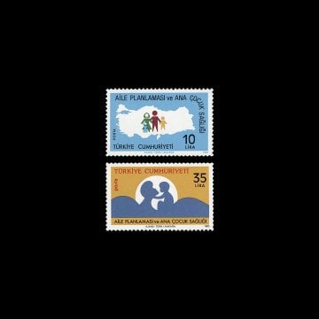 Aile Planlaması ve Ana Çocuk Sağlığı (12 Ocak 1983) - Türkiye Cumhuriyeti Pul Koleksiyonu