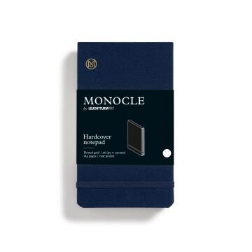 Leuchtturm1917 Monocle Serisi, Reporter, Cep Boy (A6), Sert Kapak, 184 Numaralandırılmış Sayfa, Noktalı, Lacivert