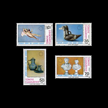 Avrupa Konseyi 18. Sanat Sergisi (22 Mayıs 1983) - Türkiye Cumhuriyeti Pul Koleksiyonu