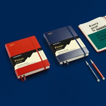Leuchtturm1917 Finish Journal Serisi, Orta Boy (A5), Sert Kapak, İngilizce,