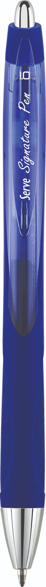 Serve Xberry Jel Kalem 1.0mm Yuvarlak Uç Koyu Mavi 03
