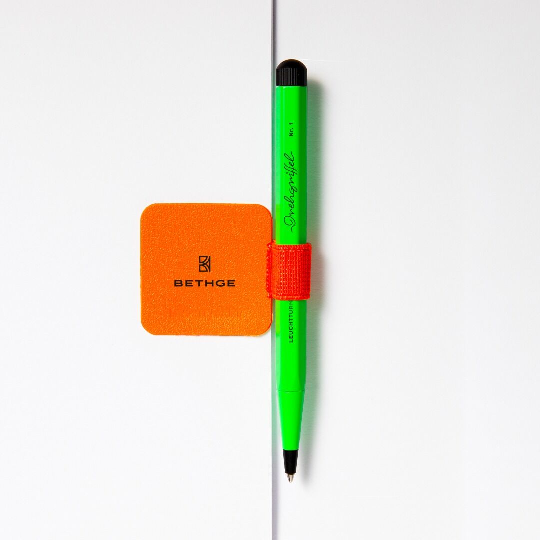 Leuchtturm1917 Luminous Limited Edition Serisi Pen Loop, Kalem Tutacağı, Fosforlu Renkler,