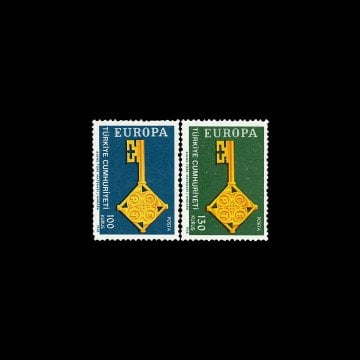 EUROPA-CEPT (6 mai 1968) - Collection de timbres de la République de Turquie