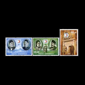 100ème anniversaire de la Croix-Rouge (11 juin 1968) - Collection de timbres de la République de Turquie
