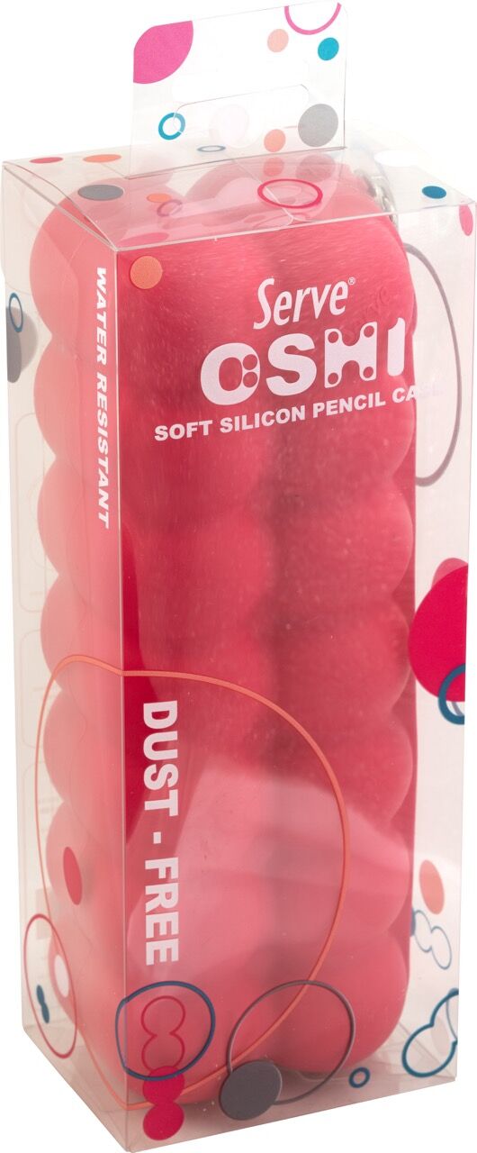 SERVE Oshi Kalem Çantası, Koyu Pembe