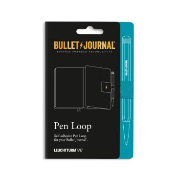 Leuchtturm1917 Bullet Journal Serisi Pen Loop, Kalem Tutacağı Turkuaz