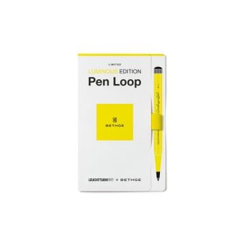 Leuchtturm1917 Luminous Limited Edition Serisi Pen Loop, Kalem Tutacağı, Fosforlu Renkler, Luminous Sarı