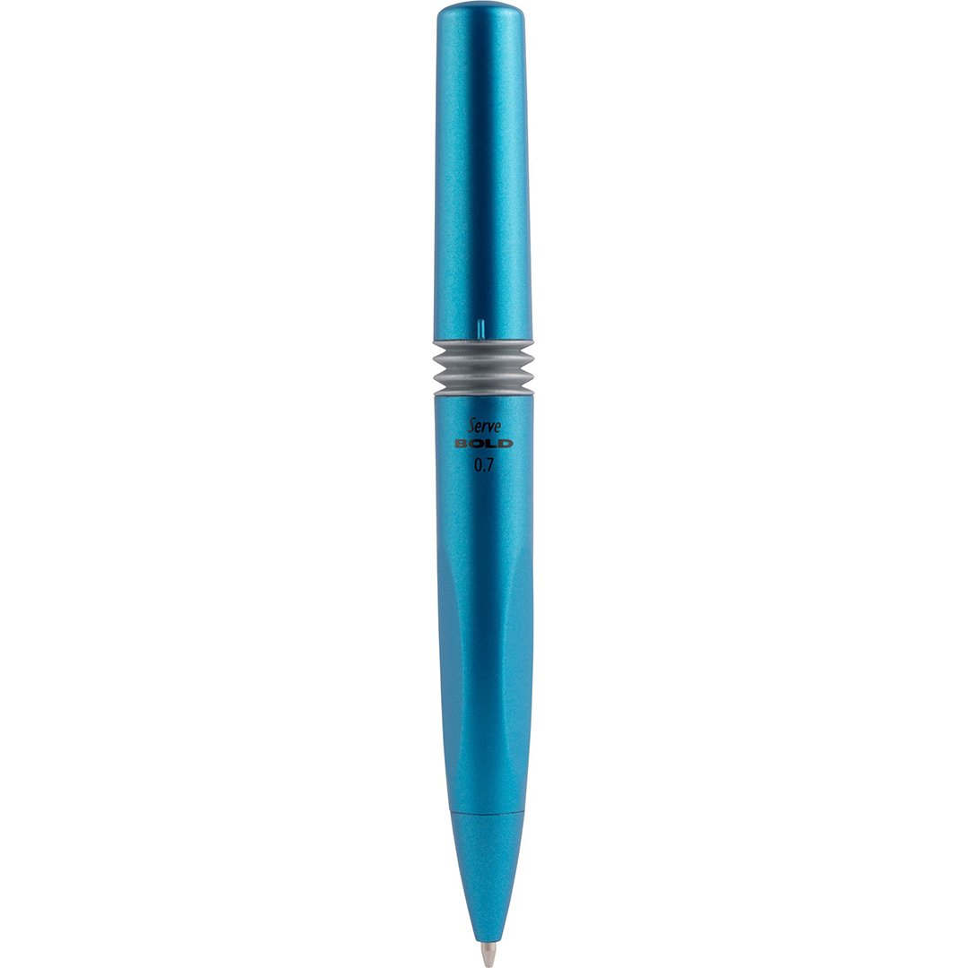 SERVE Bold Mekanik Kurşun Kalem 0.7 mm Metalik Renkler, Metalik Mavi