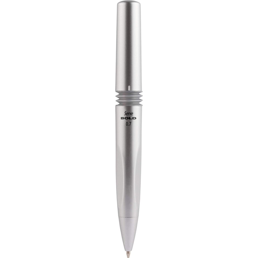 SERVE Bold Mekanik Kurşun Kalem 0.7 mm Metalik Renkler, Metalik Gri