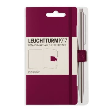 Leuchtturm1917 PEN LOOP, Kalem Tutacağı, Liman Kırmızısı