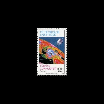 Meteoroloji Enstitüsü (12 Kasım 1985) - Türkiye Cumhuriyeti Pul Koleksiyonu