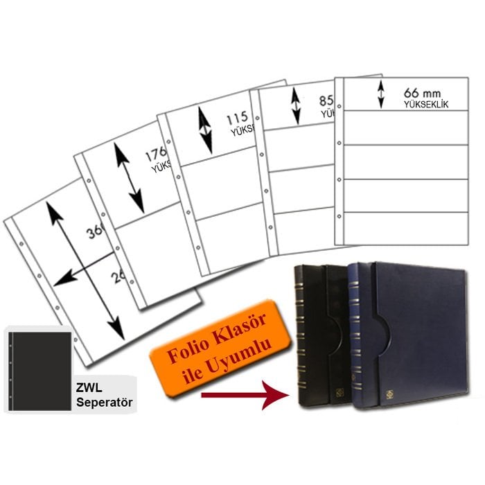 Leuchtturm FOLIO Yapraklar,