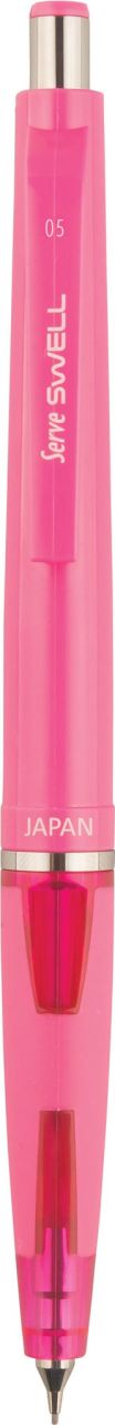 SERVE Swell Mekanik Kurşun Kalem Fosforlu 0.5 mm (Uçlu Kalem), Pembe