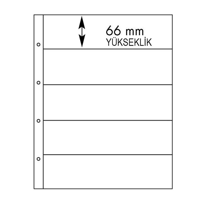 Leuchtturm FOLIO Yapraklar, 5C (260x66mm)