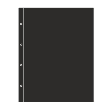 Leuchtturm FOLIO Yapraklar, ZWL Siyah Ara Speratör (290x365mm)