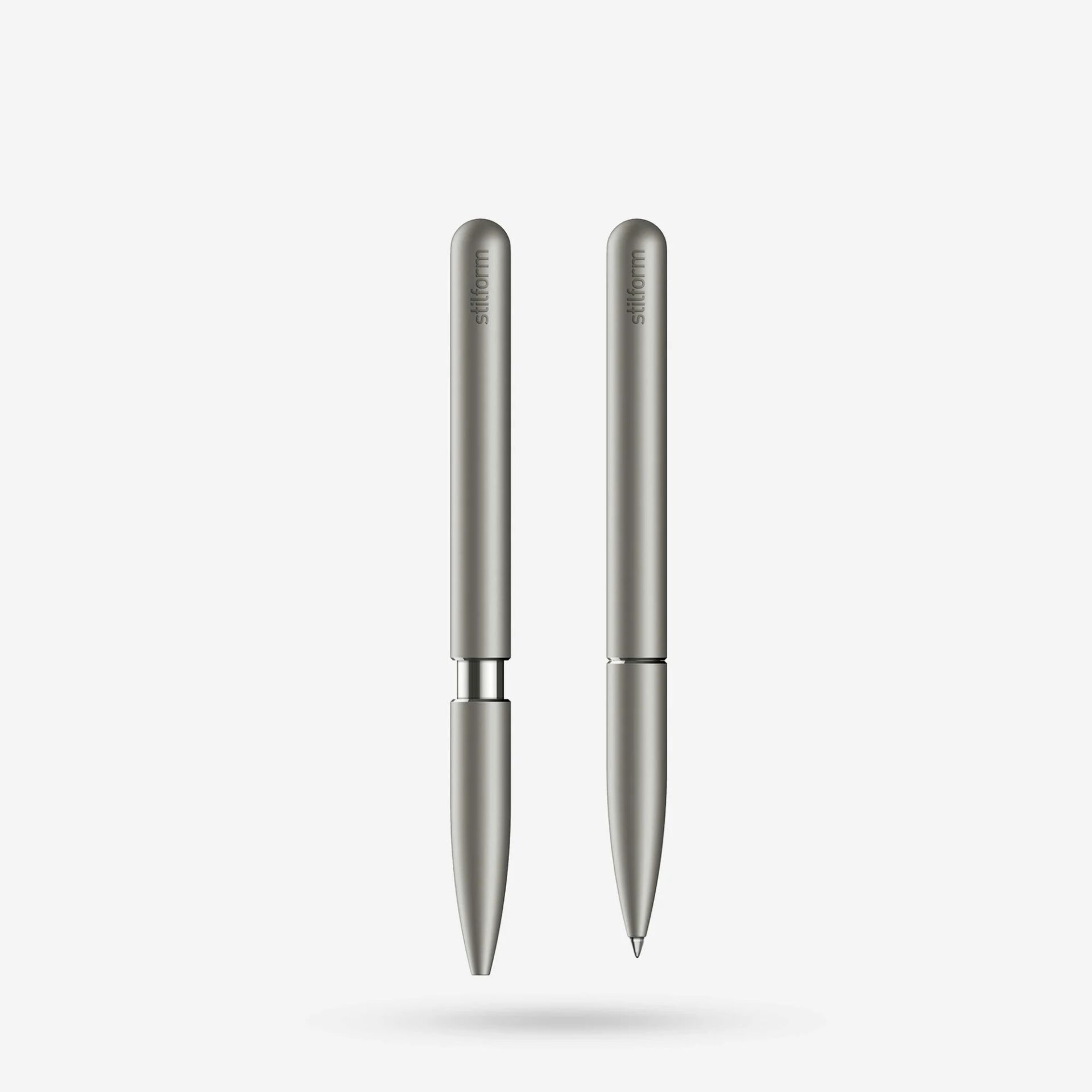 Stilform Tükenmez Kalem, Titanyum - Titanium Matt