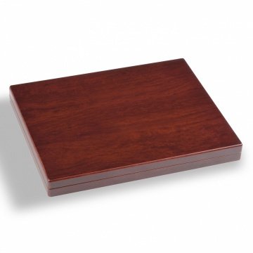Leuchtturm Volterra Uno Quadrum Ahşap Sunum Kasası, 20 adet (50x50mm) Kapasiteli, Siyah