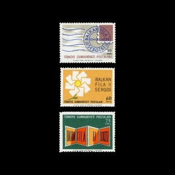 Балканфила 2 Выставка марок Балканских стран (3 сентября 1966) - Коллекция марок Турецкой Республики