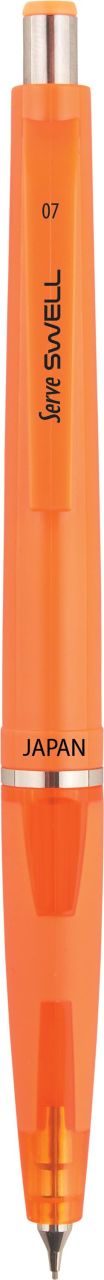 SERVE Swell Mekanik Kurşun Kalem Fosforlu 0.7 mm (Uçlu Kalem), Turuncu