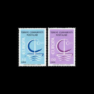 EUROPA-CEPT (26 Eylül 1966) - Türkiye Cumhuriyeti Pul Koleksiyonu