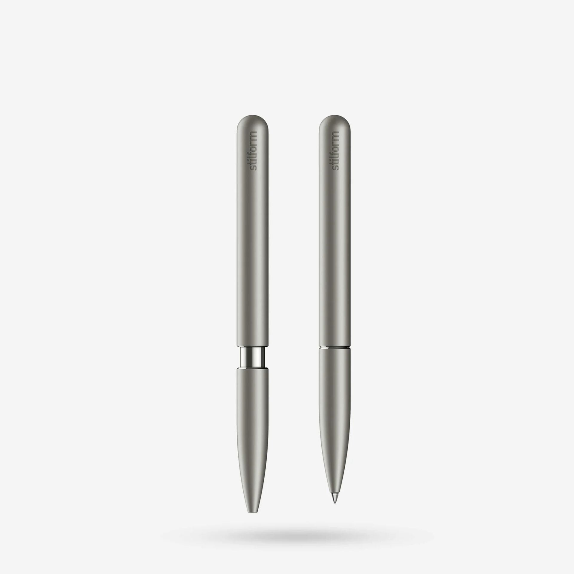 Stilform Tükenmez Kalem, Titanyum - Cilalı Titanium