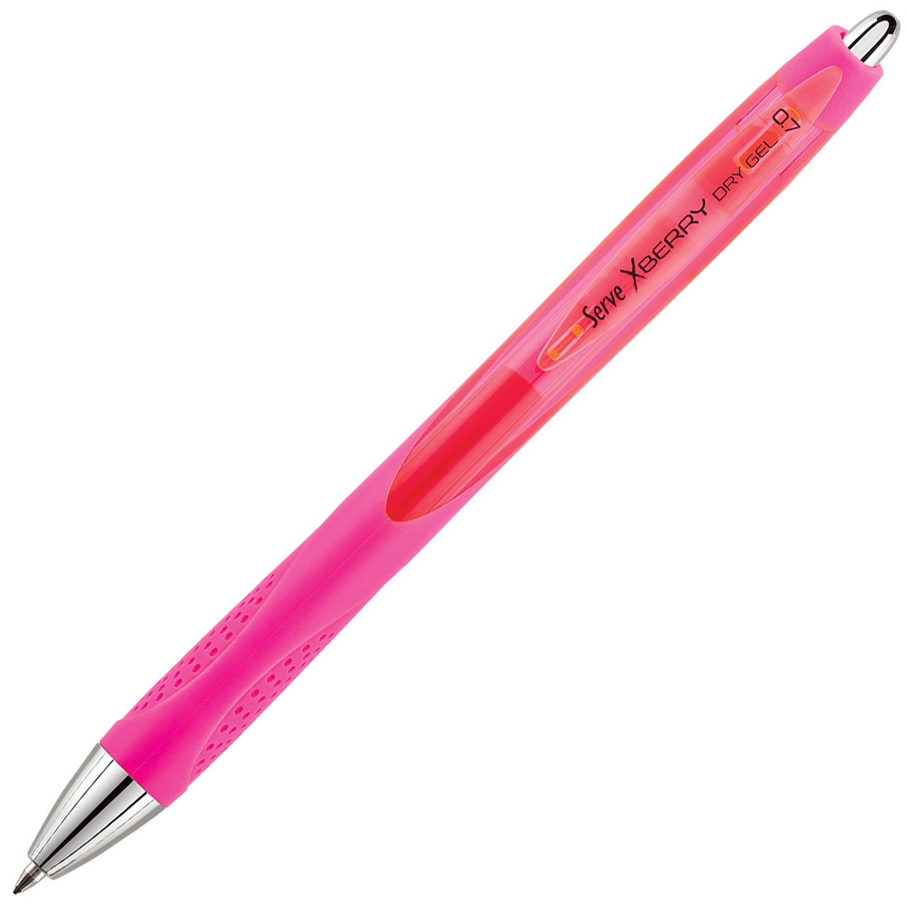 SERVE XBerry Jel Kalem 07mm Yuvarlak Uçlu, Pembe