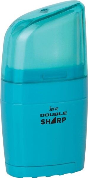 SERVE Double Sharp Silgili ve Hazneli Kalemtıraş, Mavi