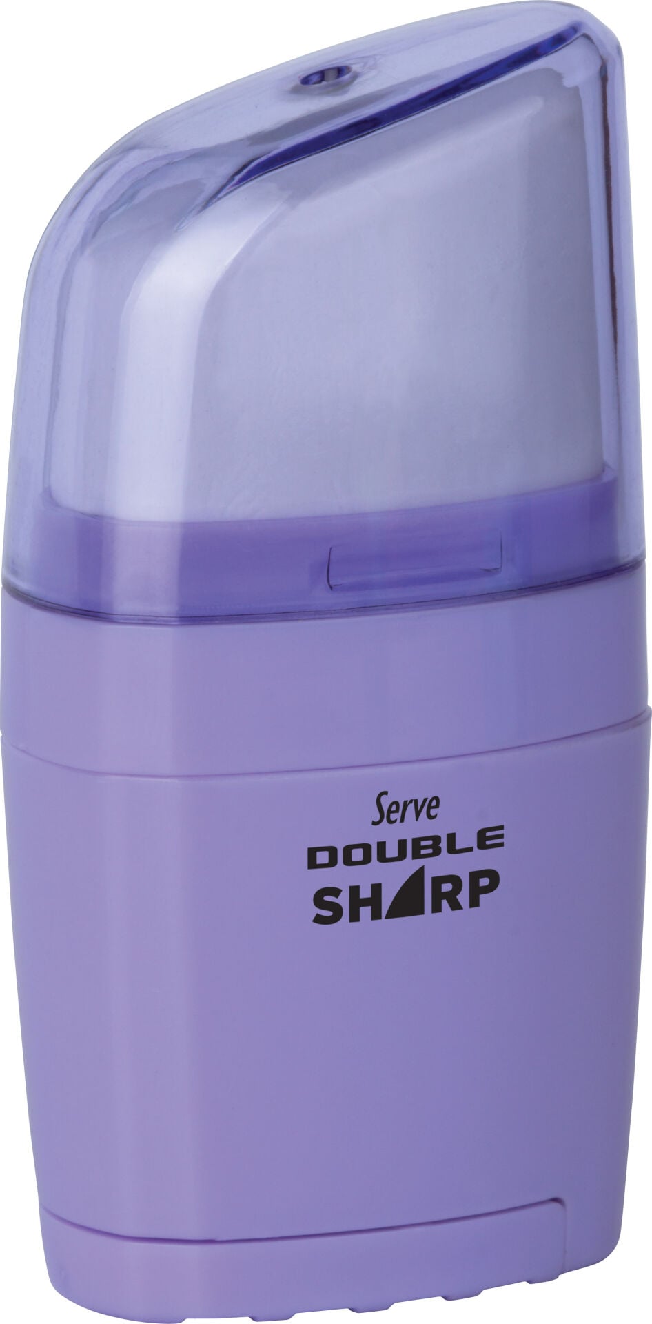 SERVE Double Sharp Silgili ve Hazneli Kalemtıraş, Lavanta