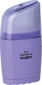 SERVE Double Sharp Silgili ve Hazneli Kalemtıraş, Lavanta