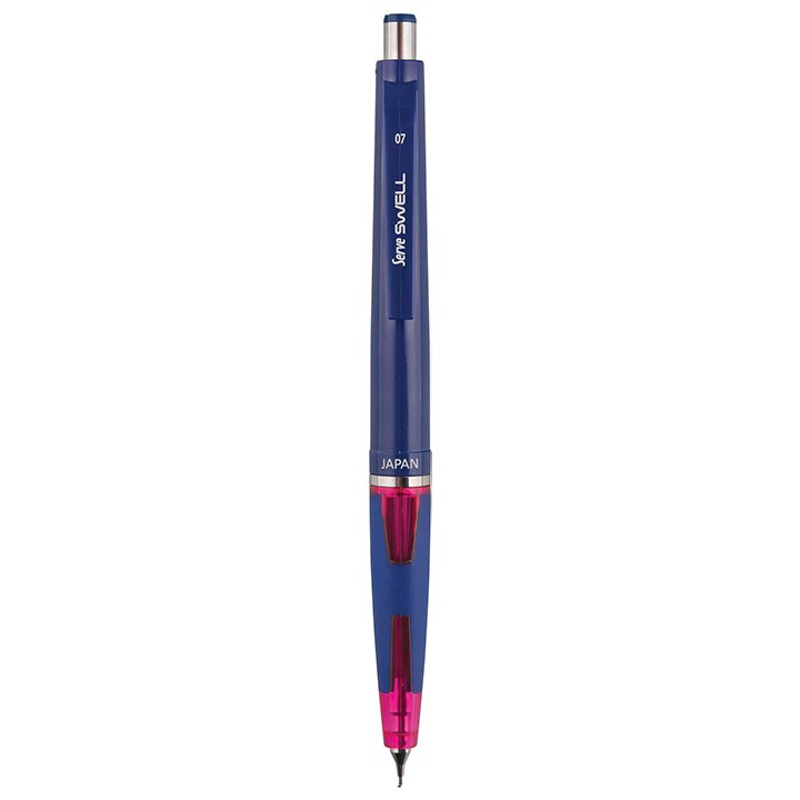 SERVE Swell Mekanik Kurşun Kalem Lacivert Göde 0.7 mm (Uçlu Kalem), Pembe