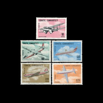 Sürekli Uçak Postası (13 Temmuz 1967) - Türkiye Cumhuriyeti Pul Koleksiyonu