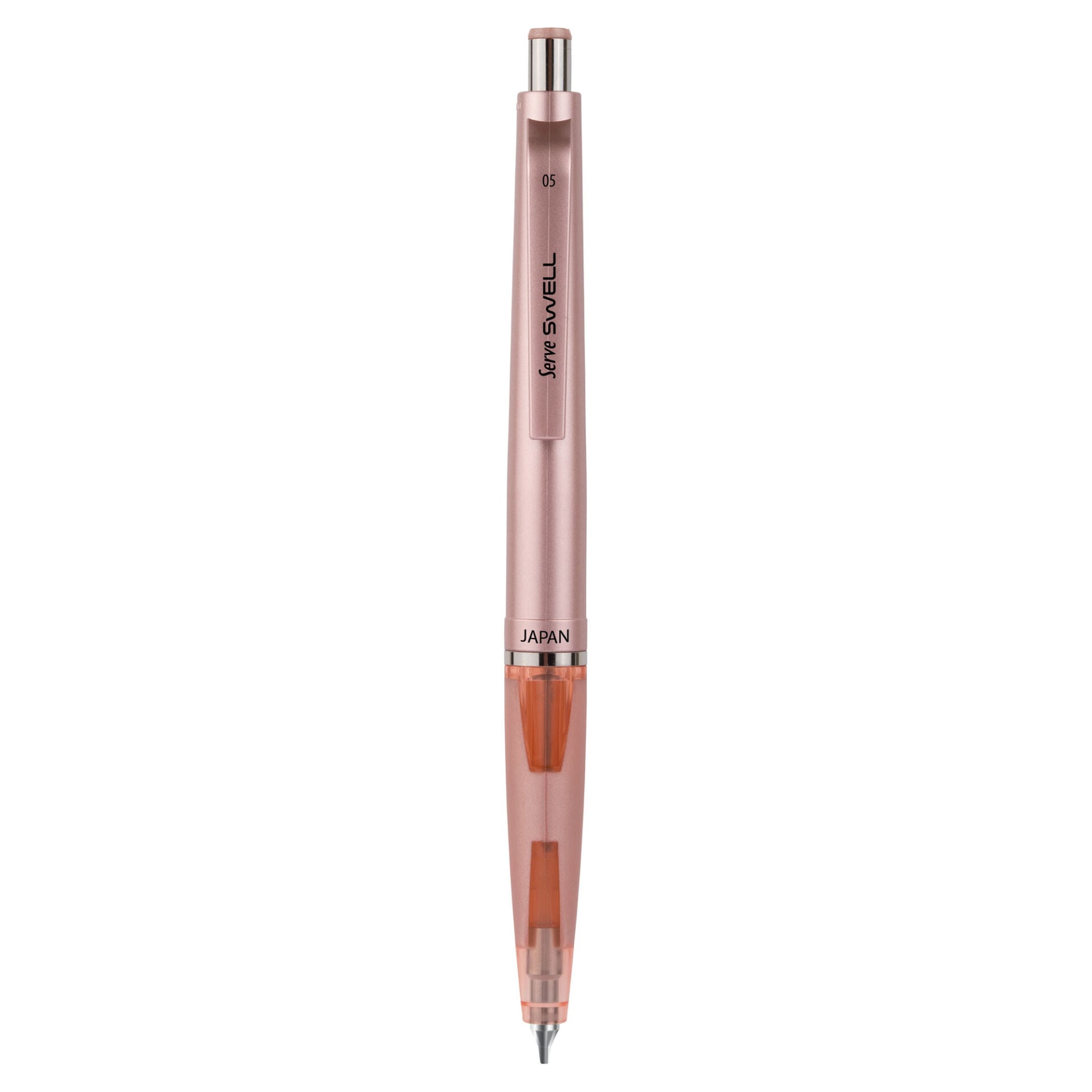 SERVE Swell Mekanik Kurşun Kalem Metalik Seri 0.5 mm (Uçlu Kalem), Roze