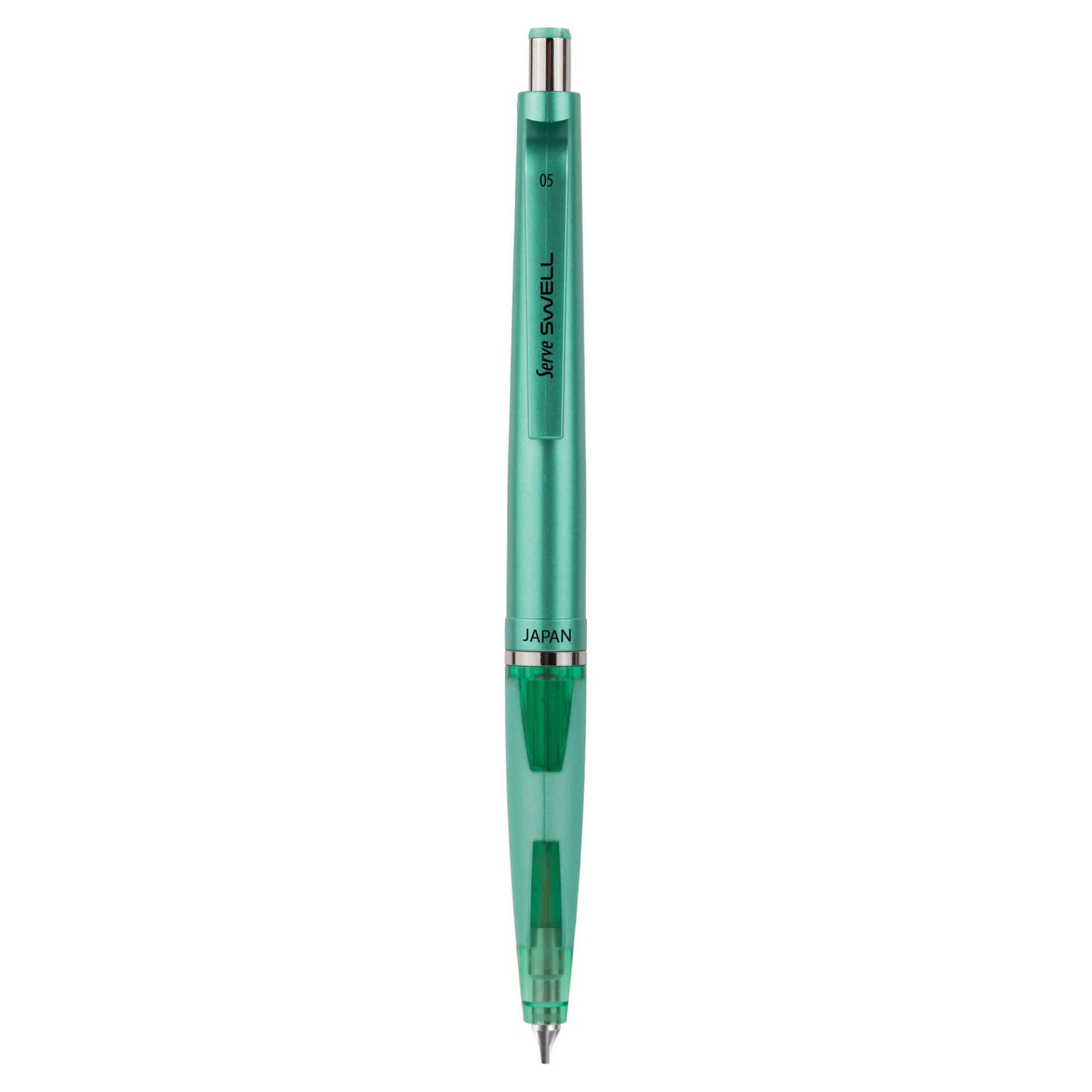 SERVE Swell Mekanik Kurşun Kalem Metalik Seri 0.5 mm (Uçlu Kalem), Yeşil