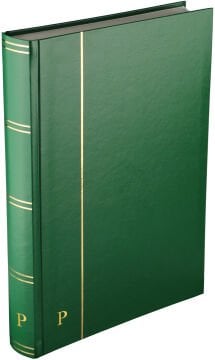 PULKO HistorY 1970 Pul Defteri Klasik, 30 Yaprak, 60 Sayfa, A4+, Beyaz Zemin, Yeşil