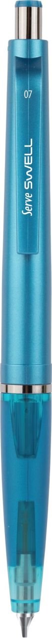 SERVE Swell Mekanik Kurşun Kalem Metalik Seri 0.7 mm (Uçlu Kalem), Mavi