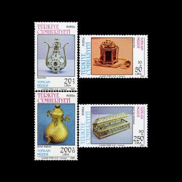 Topkapı Müzesi 4 (30 Mayıs 1987) - Türkiye Cumhuriyeti Pul Koleksiyonu