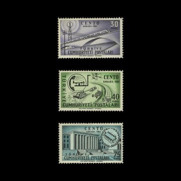 CENTO 9. Конференция министров (27 апреля 1961 года) - Коллекция марок Турецкой Республики