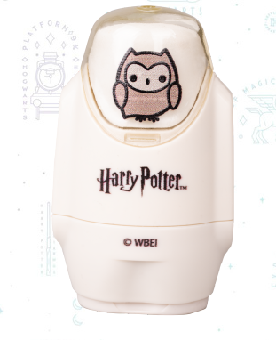 SERVE E-Bot Harry Potter Silgili ve Hazneli Kalemtıraş - Hedwig
