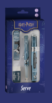 SERVE Deep Harry Potter 0.7 mm Versatil Kalem 4'lü Kırtasiye Seti - Ravenclaw