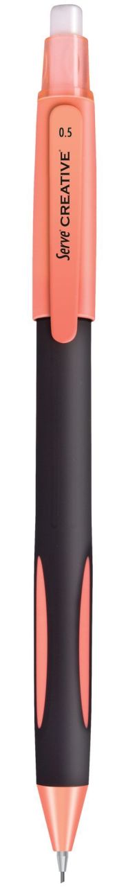 SERVE Creative Mekanik Kurşun Kalem 0.5 mm (Uçlu Kalem), Turuncu