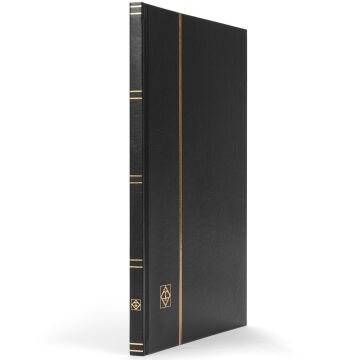 Leuchtturm Pul Defteri BASIC Beyaz Zemin, Sert Kapak, 8 Yaprak 16 Sayfa - Siyah - A4+