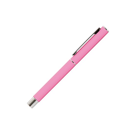 PULKO Promosyon Soft Click, Kauçuk Kasa, Roller Kalem, 015 Açık Pembe