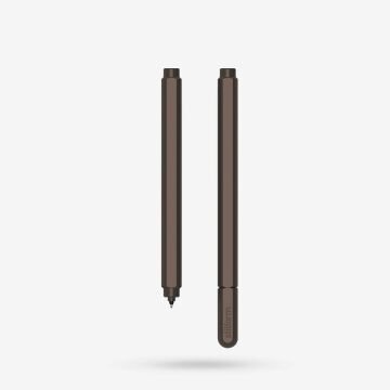 Stilform Jel Kalem, Alüminyum - Walnut Brown