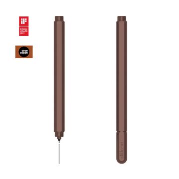 Stilform Jel Kalem, Alüminyum - Walnut Brown